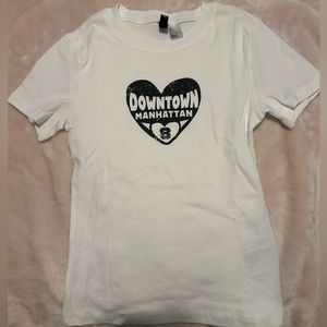 Downtown manhattan tight tee